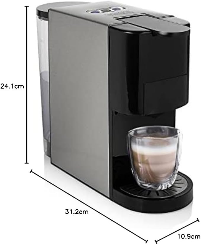 Machine à café - Multicapsules - 0,8 L - 1450 W