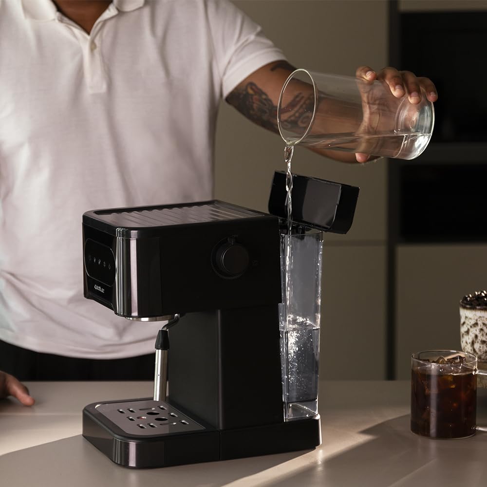 Power Espresso 20 ColdBrew Machine à Espresso et Cappuccino, Pression 20 Bars