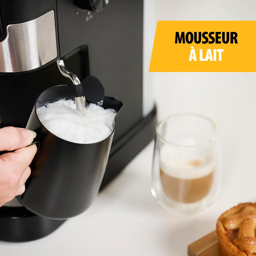 Machine à Espresso 2 tasses à la fois | 20 bars | 1100 W