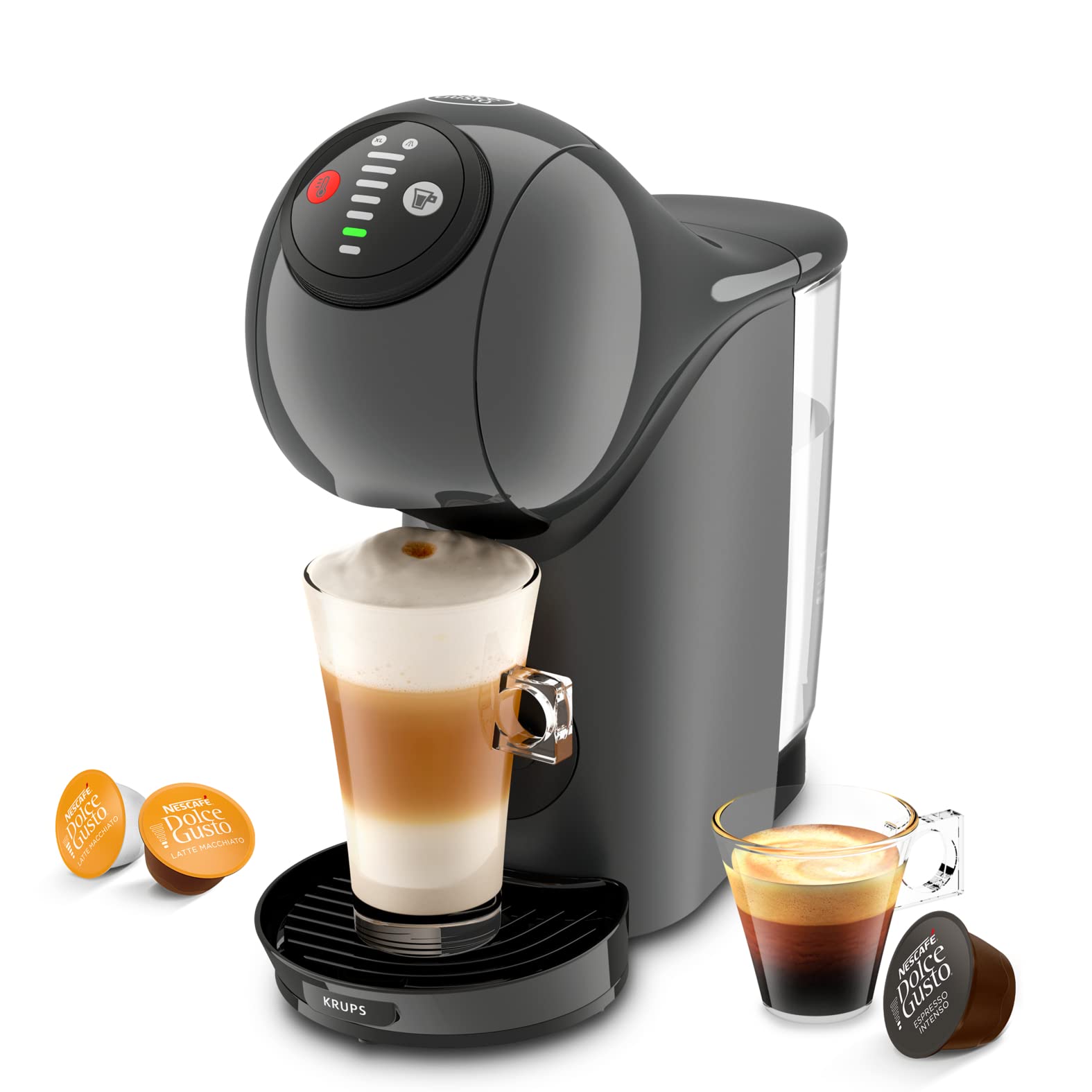 Machine à café dosettes multi-boissons, 0,8 L, Taille des boissons ajustable, Machine à espresso