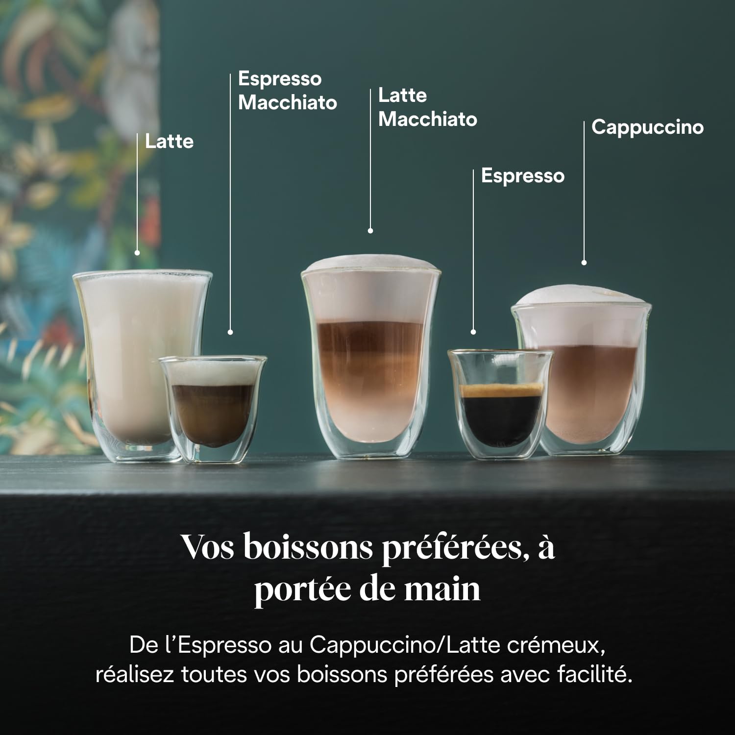 Machine à Expresso avec Buse à Mousse de Lait Professionnelle, Réservoir de 1 L, Boîtier en Métal