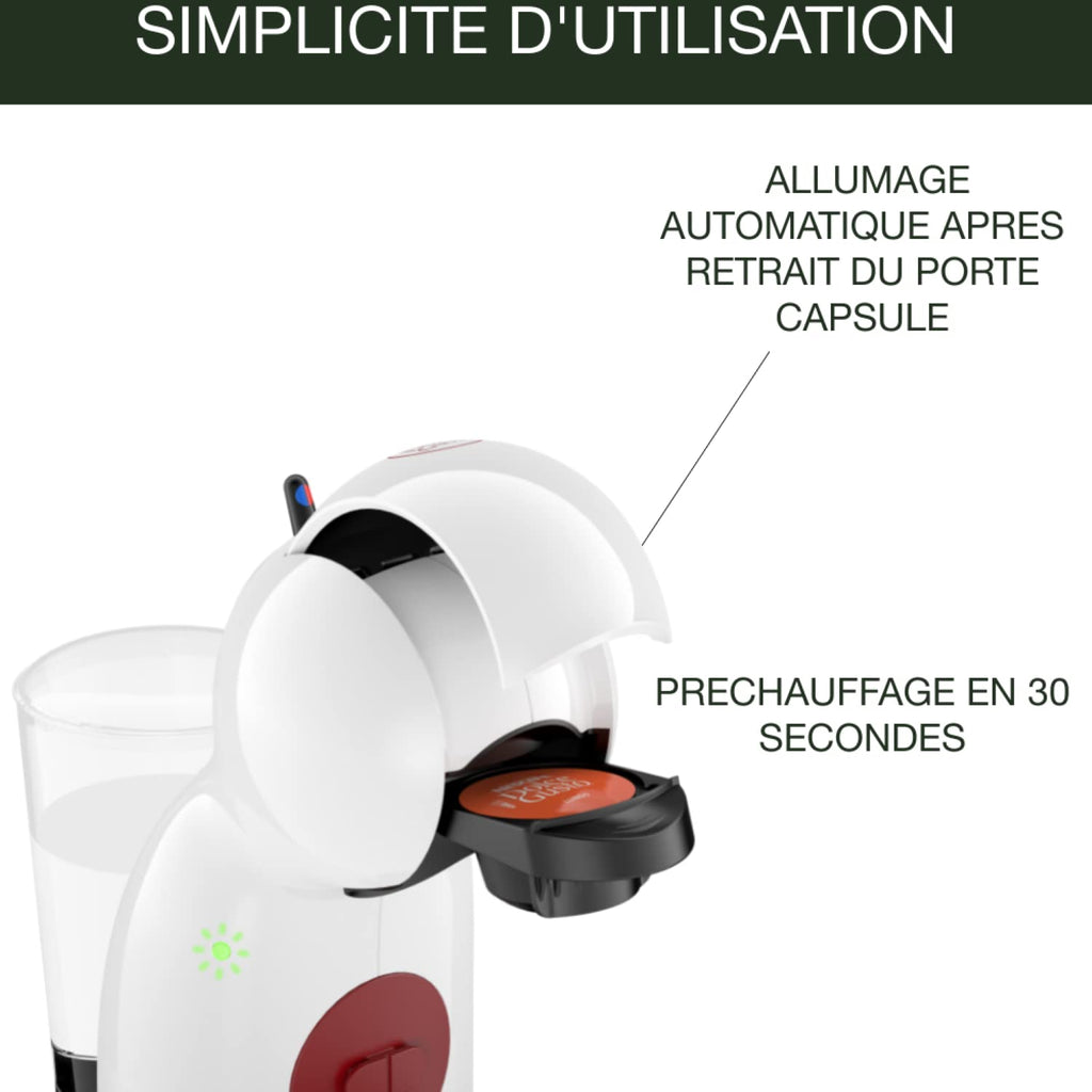 Machine à café capsules, 15 bars, Multi-boisson, Mode économie, Piccolo XS