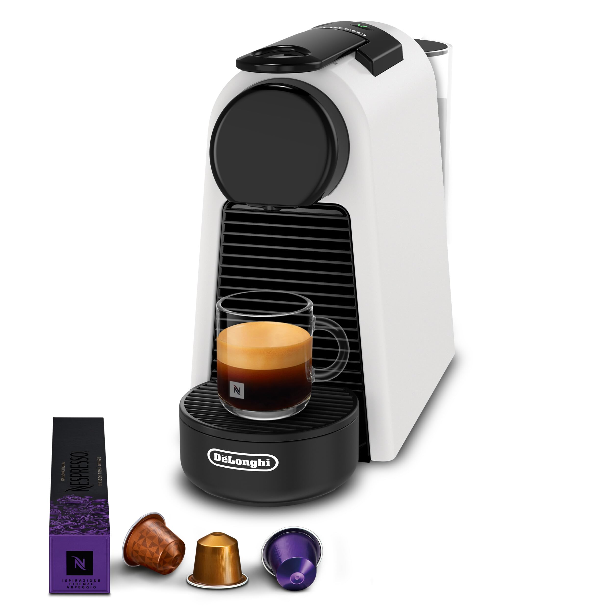 Essenza Mini Machine à café automatique, blanc mat